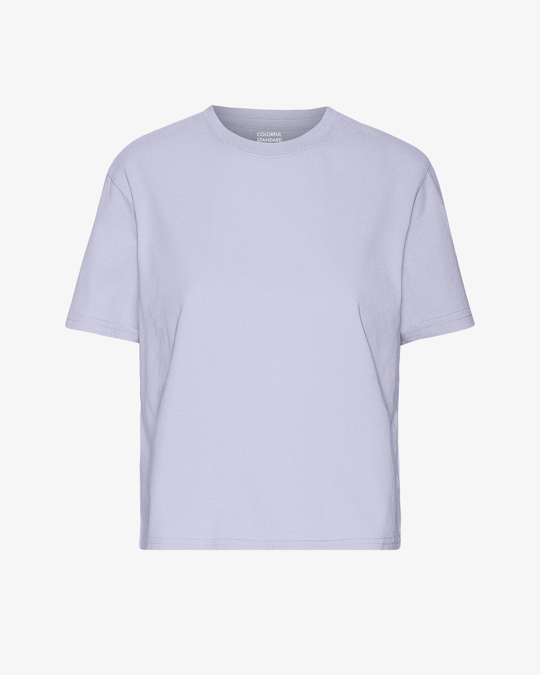 Boxy Crop Tee - Soft Lavender