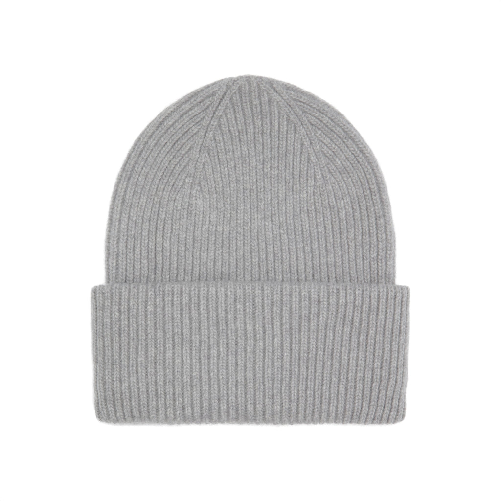 Merino Wool Hat - Heather Grey